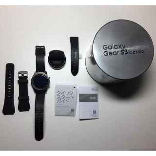 サムスン(SAMSUNG)のGalaxy Gear S3 classic 美品(スマートフォン本体)