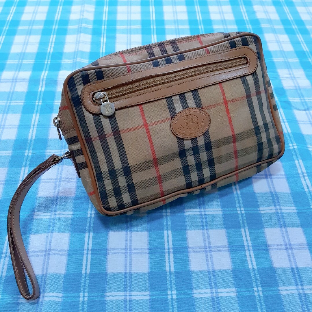 BURBERRY(バーバリー)の確実本物＊BURBERRYS　バーバリー　クラッチバッグ　セカンドバッグ レディースのバッグ(クラッチバッグ)の商品写真