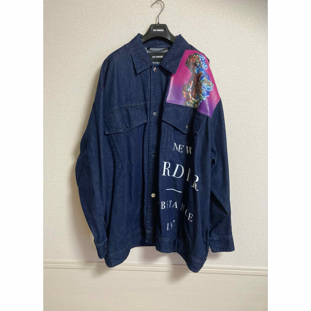 RAF SIMONS(ラフシモンズ)の【未使用】RAF Simons ラフシモンズ オーバサイズ デニムジャケット メンズのジャケット/アウター(Gジャン/デニムジャケット)の商品写真