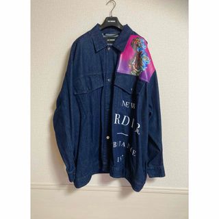 【未使用】RAF Simons ラフシモンズ オーバサイズ デニムジャケット