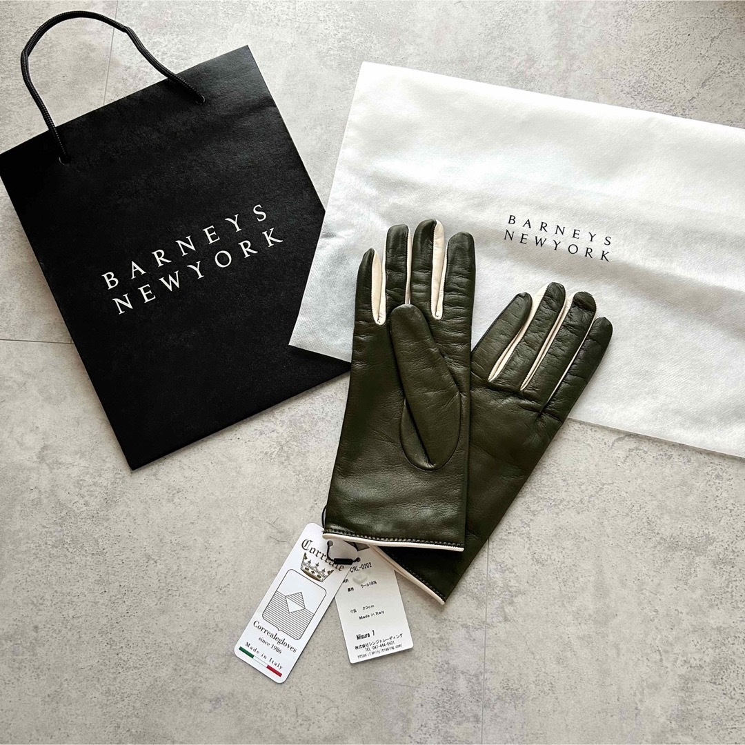 バーニーズ【新品未使用】BARNEYS NEWYORK バーニーズニューヨーク 手袋