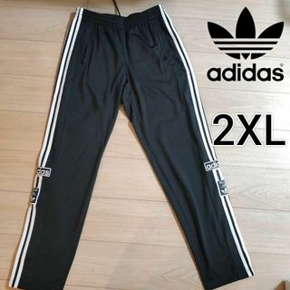 オリジナルス(Originals（adidas）)のアディダス 黒 アディブレイク 男性XO スナップパンツ ジャージ ダンス(その他)