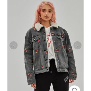 ゲス(GUESS)のGUESS W Bear Denim Jacket ベア デニムジャケット (Gジャン/デニムジャケット)