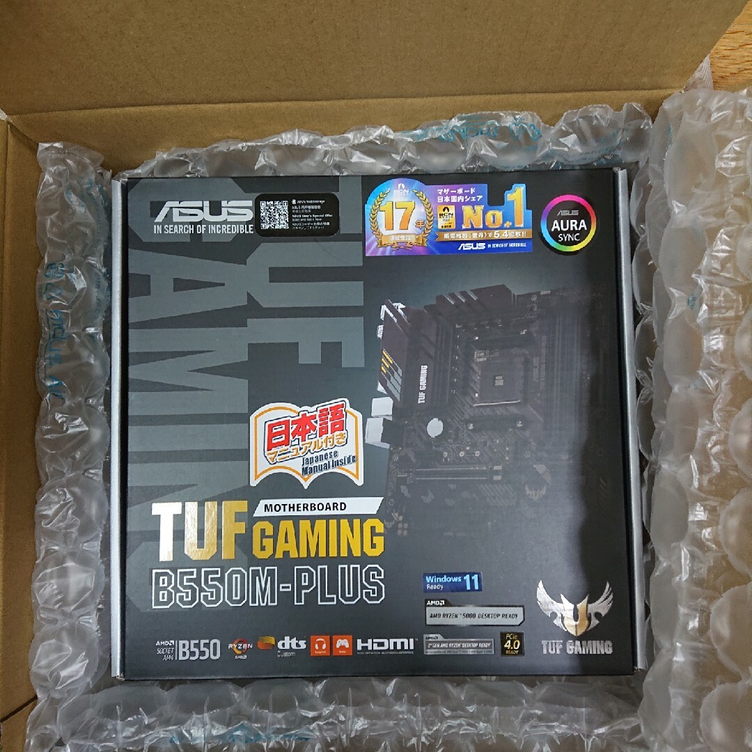 PCパーツTUF GAMING B550M-PLUS