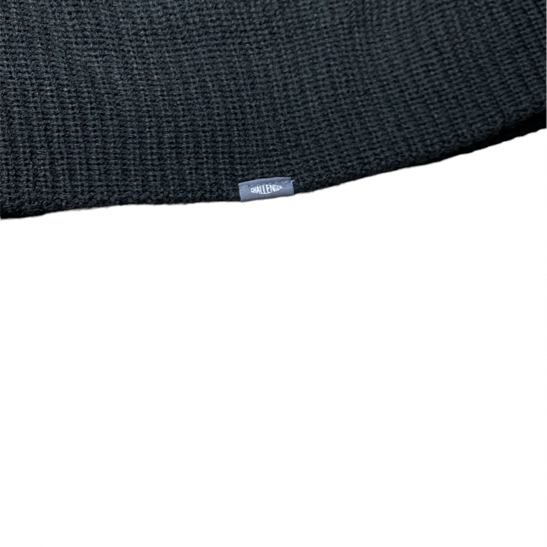 NEIGHBORHOOD(ネイバーフッド)の本店完売 黒 チャレンジャー ブラック ビーニー キャップ ＣＨＡＬＬＥＮＧＥＲ メンズの帽子(ニット帽/ビーニー)の商品写真