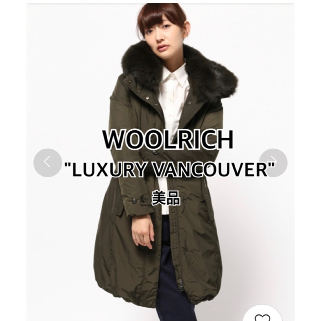 ジャケット/アウター美品　WOOLRICH ウールリッチ　LUXURY VANCOUVER