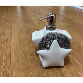 フランフラン(Francfranc)のFrancfranc 星形ディスペンサー　ソープディスペンサー　陶器　シンプル(容器)