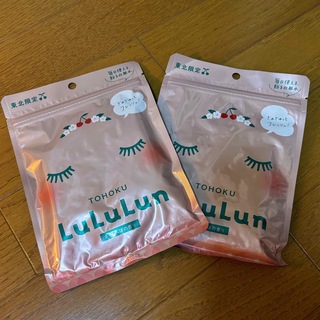 ルルルン(LuLuLun)の2袋セット ルルルン フェイスマスク 東北 さくらんぼの香り(パック/フェイスマスク)