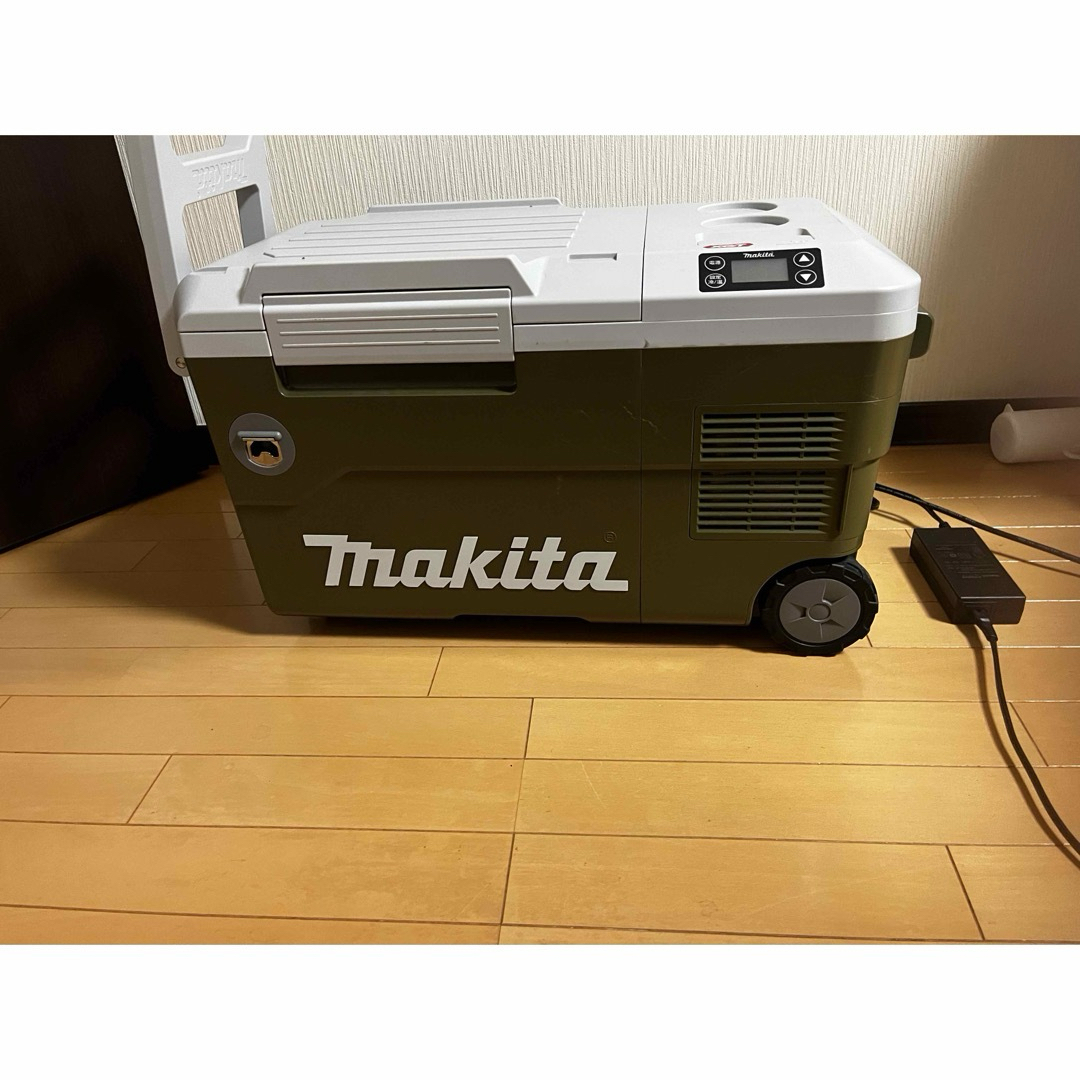 マキタmakita CW001GZO充電式保冷温庫オリーブ+40v5ahバッテリ生活家電