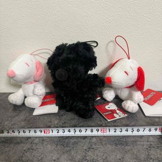 スヌーピー(SNOOPY)のスヌーピー　ぬいぐるみ　3種セット(ぬいぐるみ)