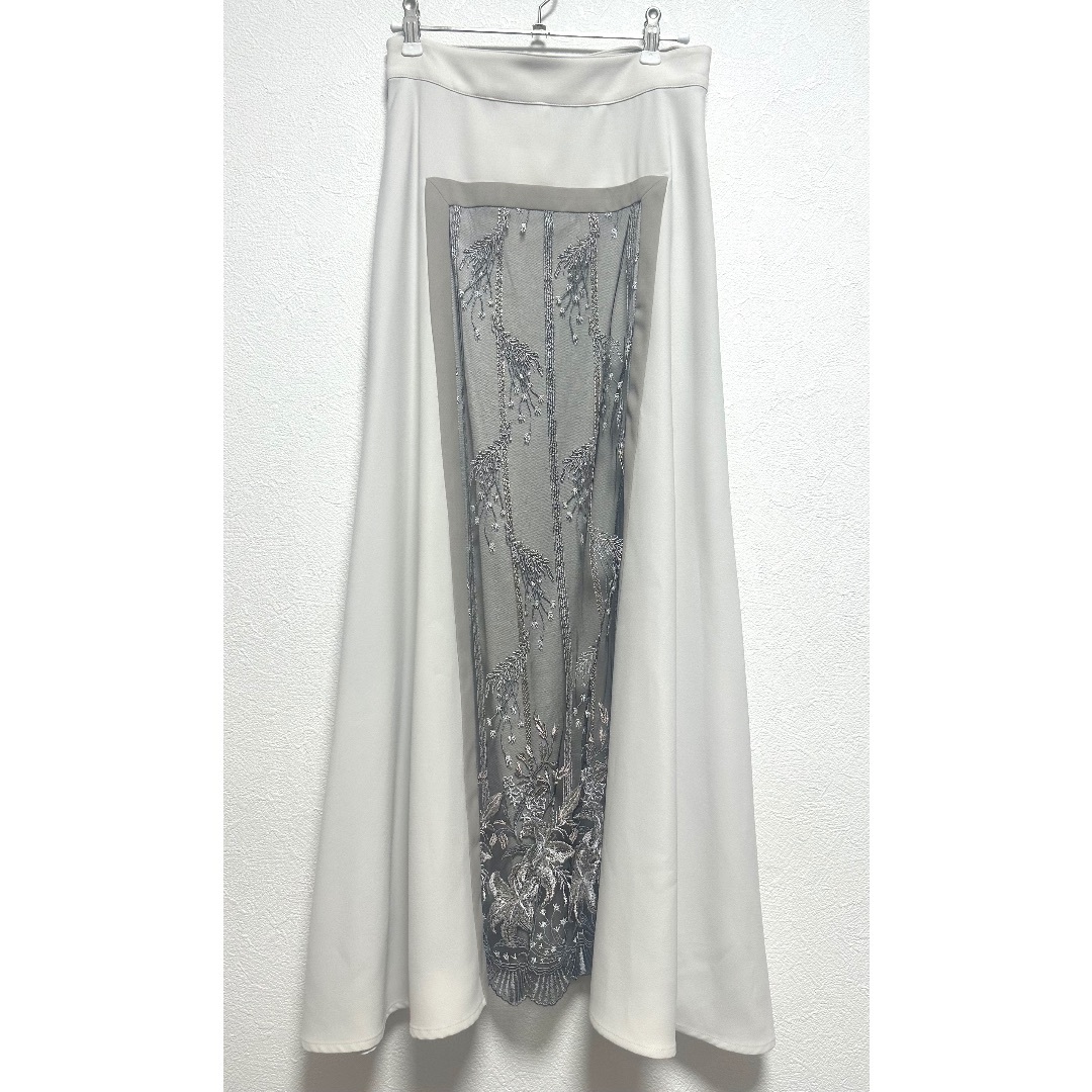ロングスカート MURRAL - Murral 21SS Framed Flower Long Skirt