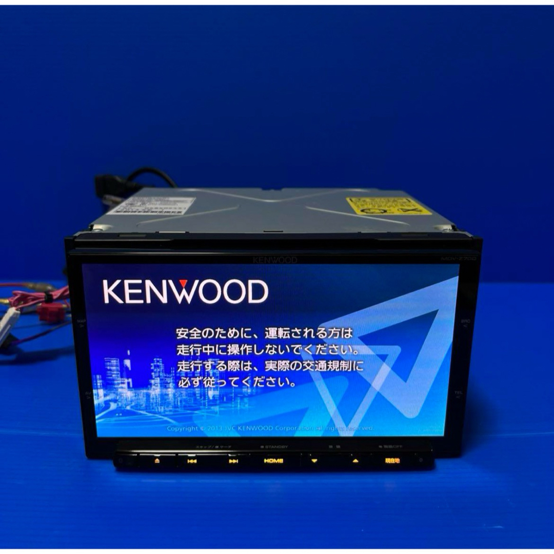 KENWOOD(ケンウッド)のKENWOOD Bluetooth カーナビ　地図更新済み　MDV-Z700 自動車/バイクの自動車(カーナビ/カーテレビ)の商品写真