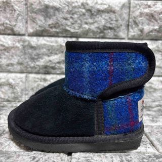 Harris Tweed - ムートンブーツ　ハリスツイード