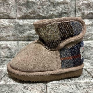 ハリスツイード(Harris Tweed)のハリスツイード　ムートンブーツ(ブーツ)