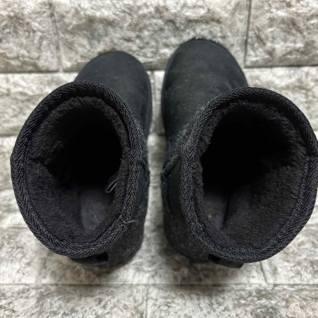 Harris Tweed(ハリスツイード)のムートンブーツ　19センチ キッズ/ベビー/マタニティのキッズ靴/シューズ(15cm~)(ブーツ)の商品写真