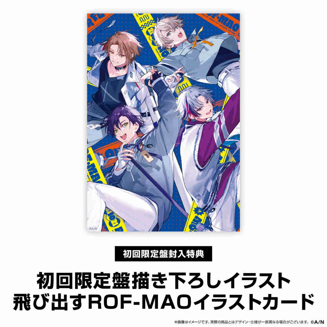 ROF-MAO ろふまお アクスタ ステッカー カード OVERFLOW ROF-MAO ろふまお アクスタ ステッカー カード OVERFLOW
