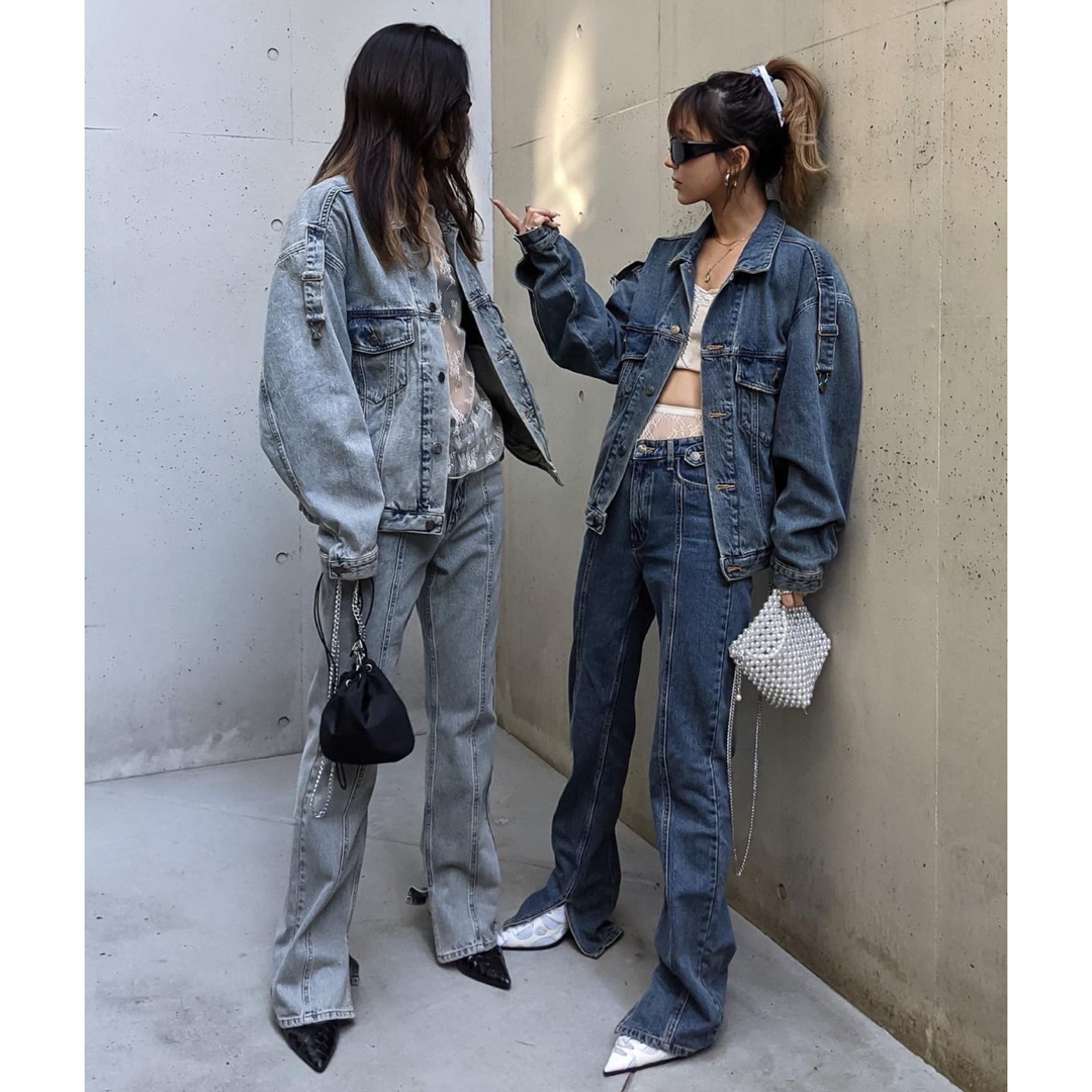 Alexander Wang(アレキサンダーワン)の新品　aclent（アクレント）  vintage denim jacket メンズのジャケット/アウター(Gジャン/デニムジャケット)の商品写真