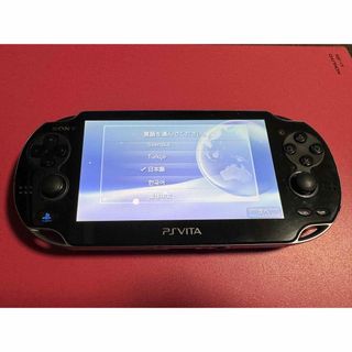 プレイステーションヴィータ(PlayStation Vita)のvita   クリスタルブラック　7番(携帯用ゲーム機本体)