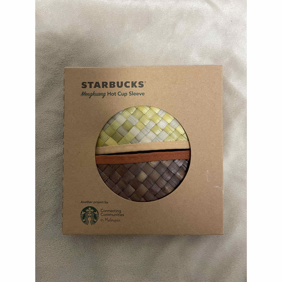 Starbucks(スターバックス)のSTARBUCKSスターバックス ムンクァンホットカップスリーブ マレーシア限定 インテリア/住まい/日用品のキッチン/食器(タンブラー)の商品写真