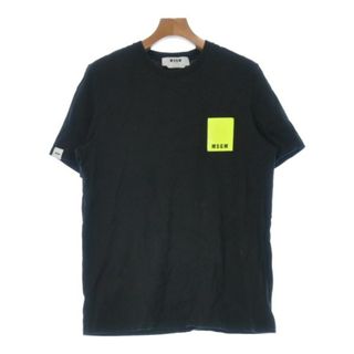 エムエスジイエム(MSGM)のMSGM エムエスジーエム Tシャツ・カットソー S 黒 【古着】【中古】(Tシャツ/カットソー(半袖/袖なし))