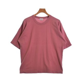 スティーブンアラン(steven alan)のsteven alan スティーブンアラン Tシャツ・カットソー S ピンク 【古着】【中古】(Tシャツ/カットソー(半袖/袖なし))