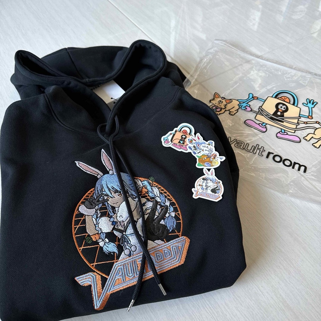 パーカーvaultroom 兎田ぺこら HOODIE パーカー Mサイズ