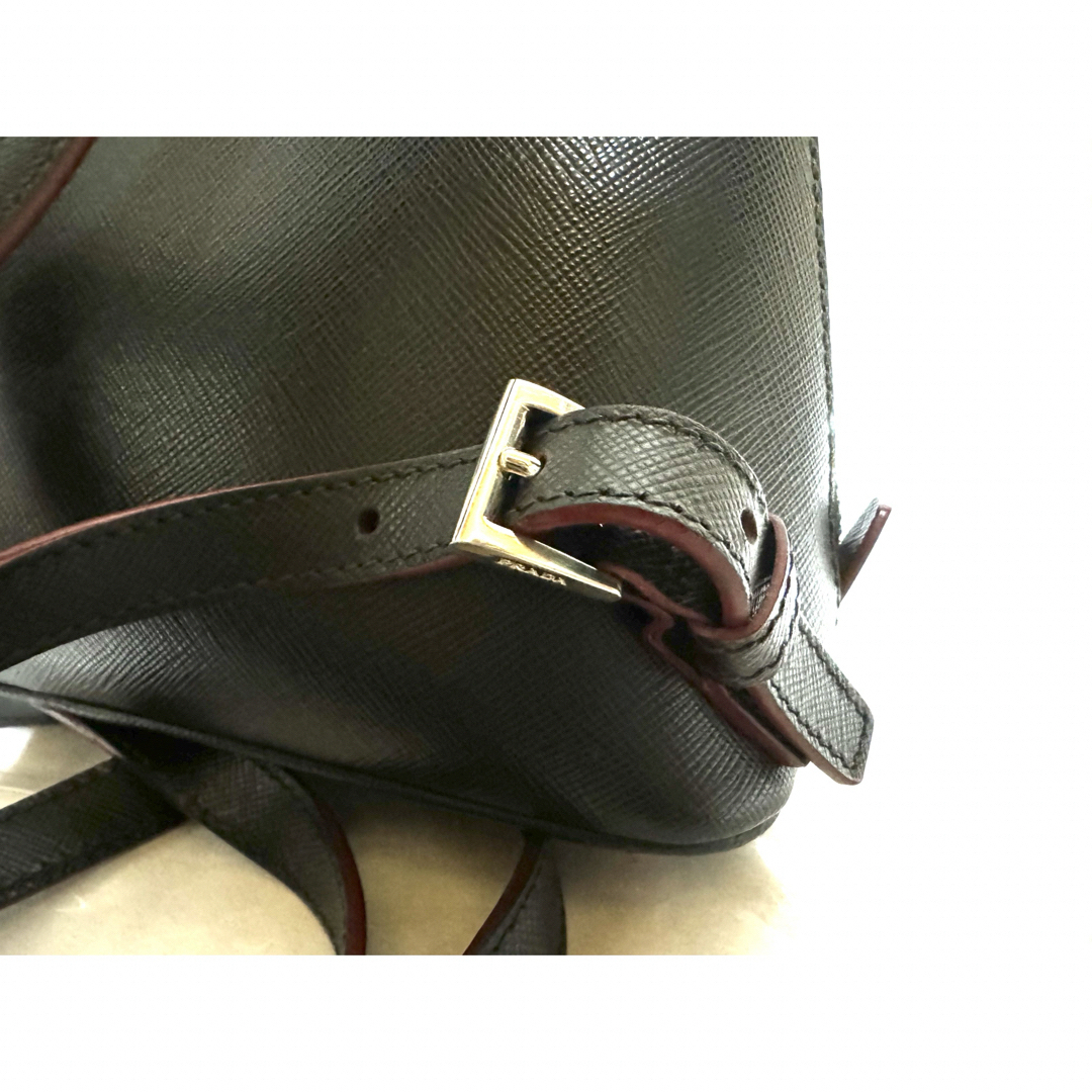 PRADA(プラダ)の【PRADA】サフィアーノ 2way バイカラー リュック レディースのバッグ(リュック/バックパック)の商品写真