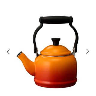 ルクルーゼ(LE CREUSET)の未使用⭐︎ル・クルーゼケトル⭐︎オレンジ(鍋/フライパン)