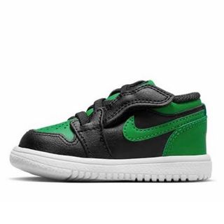 ナイキ(NIKE)の新品！NIKE TD AIR JORDAN 1 LOW LUCKY GREEN(スニーカー)