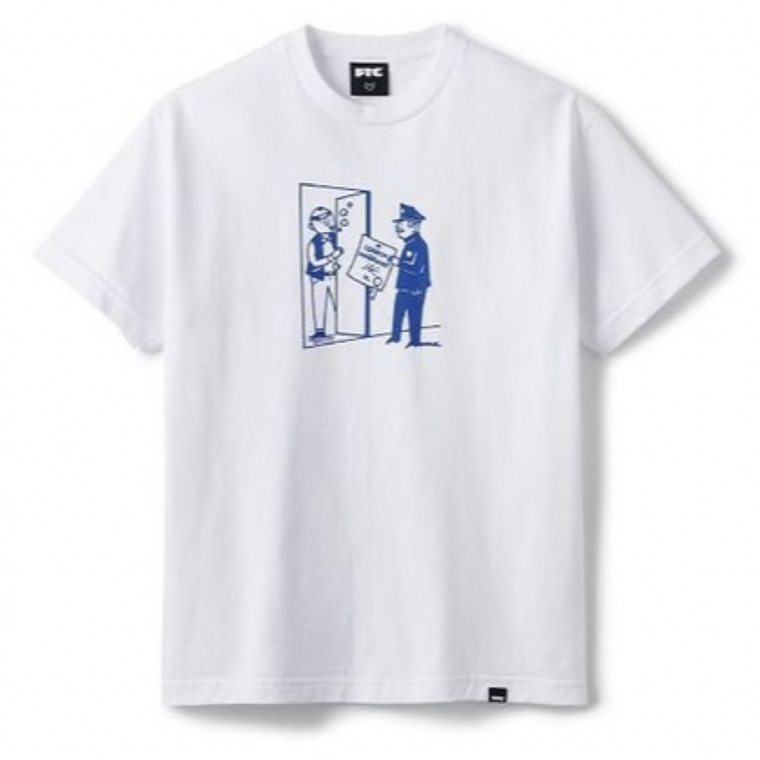 FTC(エフティーシー)のFTC 白Tシャツ　Mサイズ メンズのトップス(Tシャツ/カットソー(半袖/袖なし))の商品写真