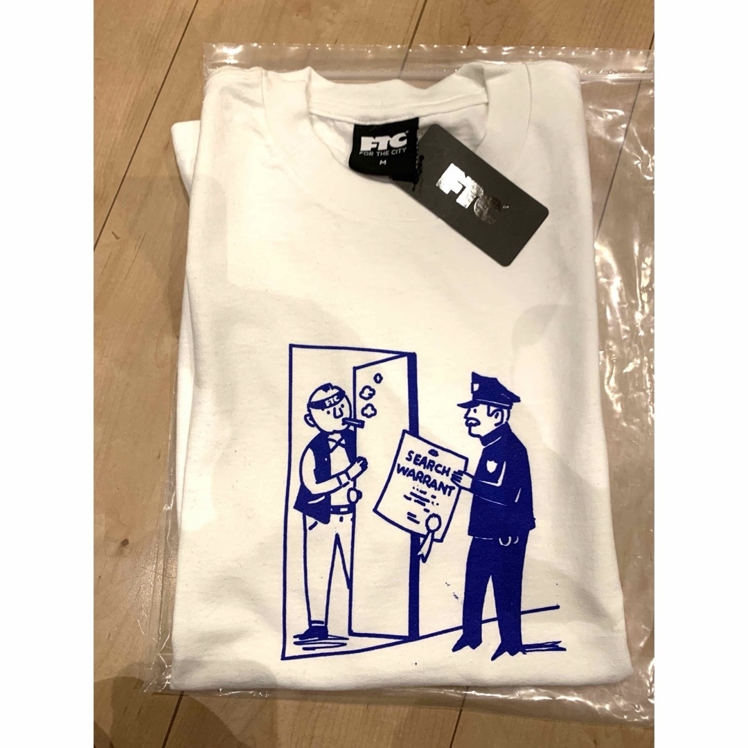 FTC(エフティーシー)のFTC 白Tシャツ　Mサイズ メンズのトップス(Tシャツ/カットソー(半袖/袖なし))の商品写真