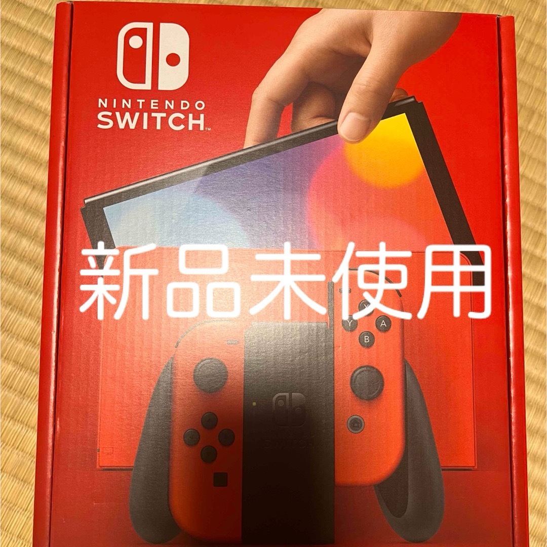 Nintendo Switch - 【新品未使用品】任天堂 Switch 有機el 本体 マリオ