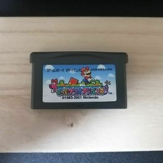 ニンテンドウ(任天堂)の【動作確認済み】GBAスーパーマリオアドバンス(携帯用ゲームソフト)