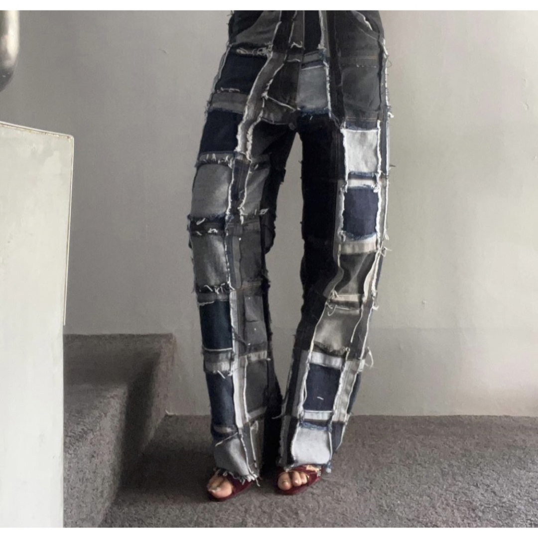 JUEMI(ジュエミ)のjuemi remake denim pants 27inch レディースのパンツ(デニム/ジーンズ)の商品写真