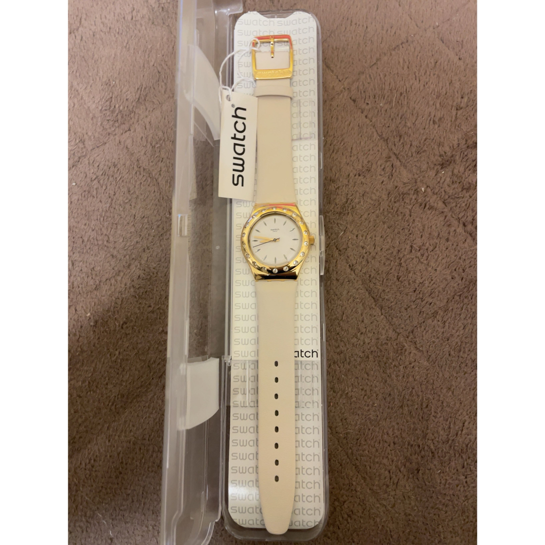 swatch(スウォッチ)のスウォッチ SWATCH YLG137 LINUSA アイロニー ミディアム レディースのファッション小物(腕時計)の商品写真