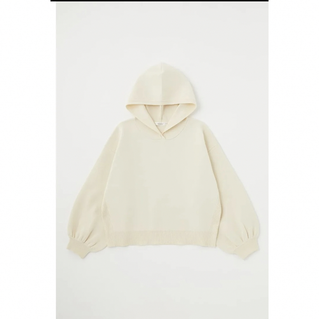 moussy(マウジー)の【MOUSSY】 HOODIE KNIT トップス レディースのトップス(パーカー)の商品写真