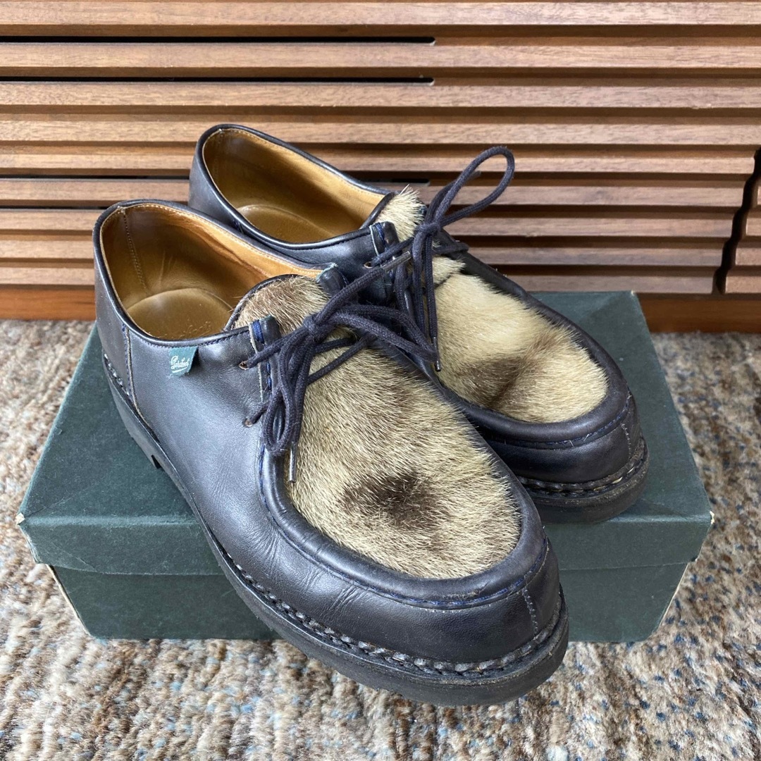 Paraboot(パラブーツ)の【廃盤】パラブーツ ミカエル フォック アザラシ 27cm メンズの靴/シューズ(ドレス/ビジネス)の商品写真