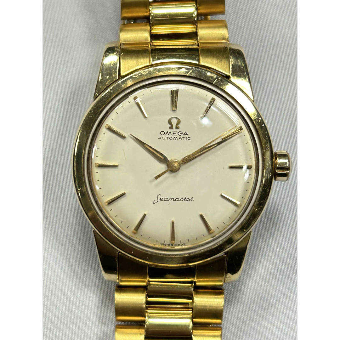 OMEGA(オメガ)の1958年製オメガシーマスター自動巻き OMEGA Seamaster  メンズの時計(腕時計(アナログ))の商品写真