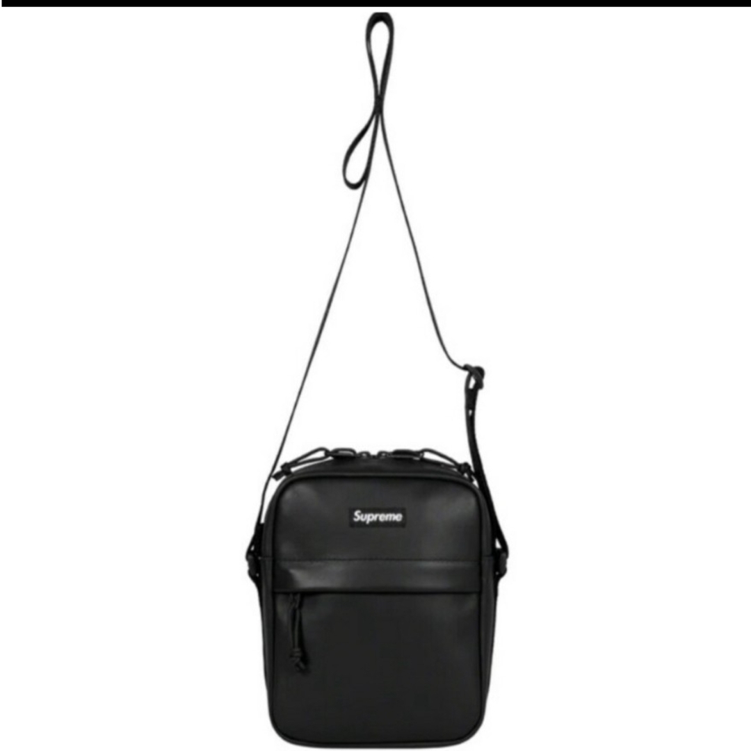 Supreme(シュプリーム)のSupreme leather shoulder bag black メンズのバッグ(ショルダーバッグ)の商品写真