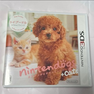 ニンテンドー3DS(ニンテンドー3DS)の任天堂 nintendogs ＋ cats トイ・プードル＆Newフレンズ(携帯用ゲームソフト)
