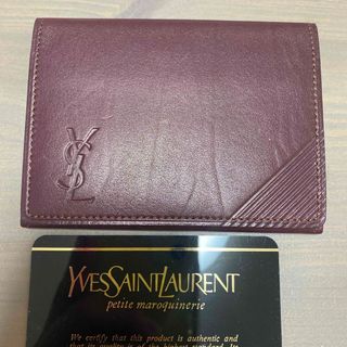 イヴサンローラン(Yves Saint Laurent)のYves saint Laurent イヴサンローラン カードケース 名刺入れ(名刺入れ/定期入れ)