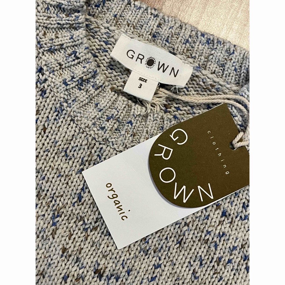 GROWN ニット キッズ/ベビー/マタニティのベビー服(~85cm)(ニット/セーター)の商品写真