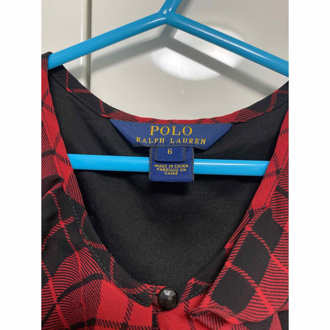 POLO RALPH LAUREN(ポロラルフローレン)のPoloラルフローレン　ワンピース　 キッズ/ベビー/マタニティのキッズ服女の子用(90cm~)(ワンピース)の商品写真