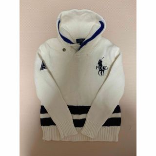 ポロラルフローレン(POLO RALPH LAUREN)のポロラルフローレン　ショールカラーニット　120(ニット)