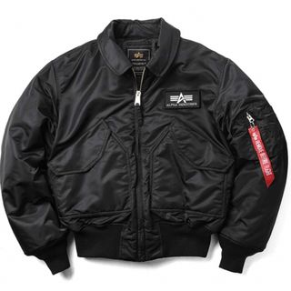 ALPHA INDUSTRIES - アルファ　 CWU-45P ミリタリージャケット　新品未使用　タグ付き　ブラック