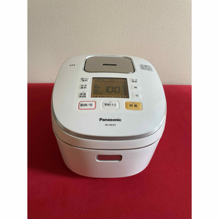 パナソニック(Panasonic)のパナソニック　IHジャー炊飯器　SR-HB107 5.5合炊き　ホワイト(炊飯器)