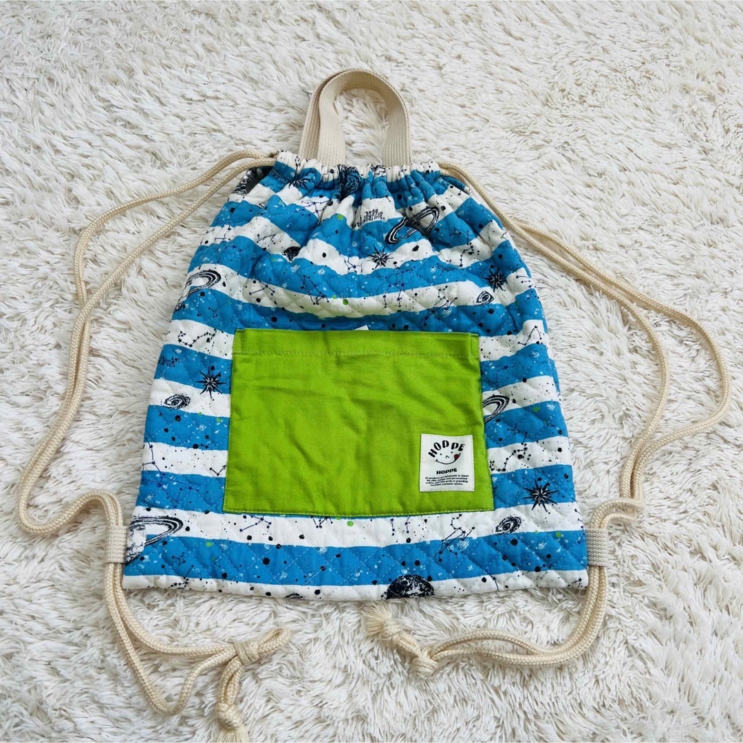 保育園 幼稚園 小学生 ナップサック 体操服 着替え袋 キッズ/ベビー/マタニティのこども用バッグ(体操着入れ)の商品写真