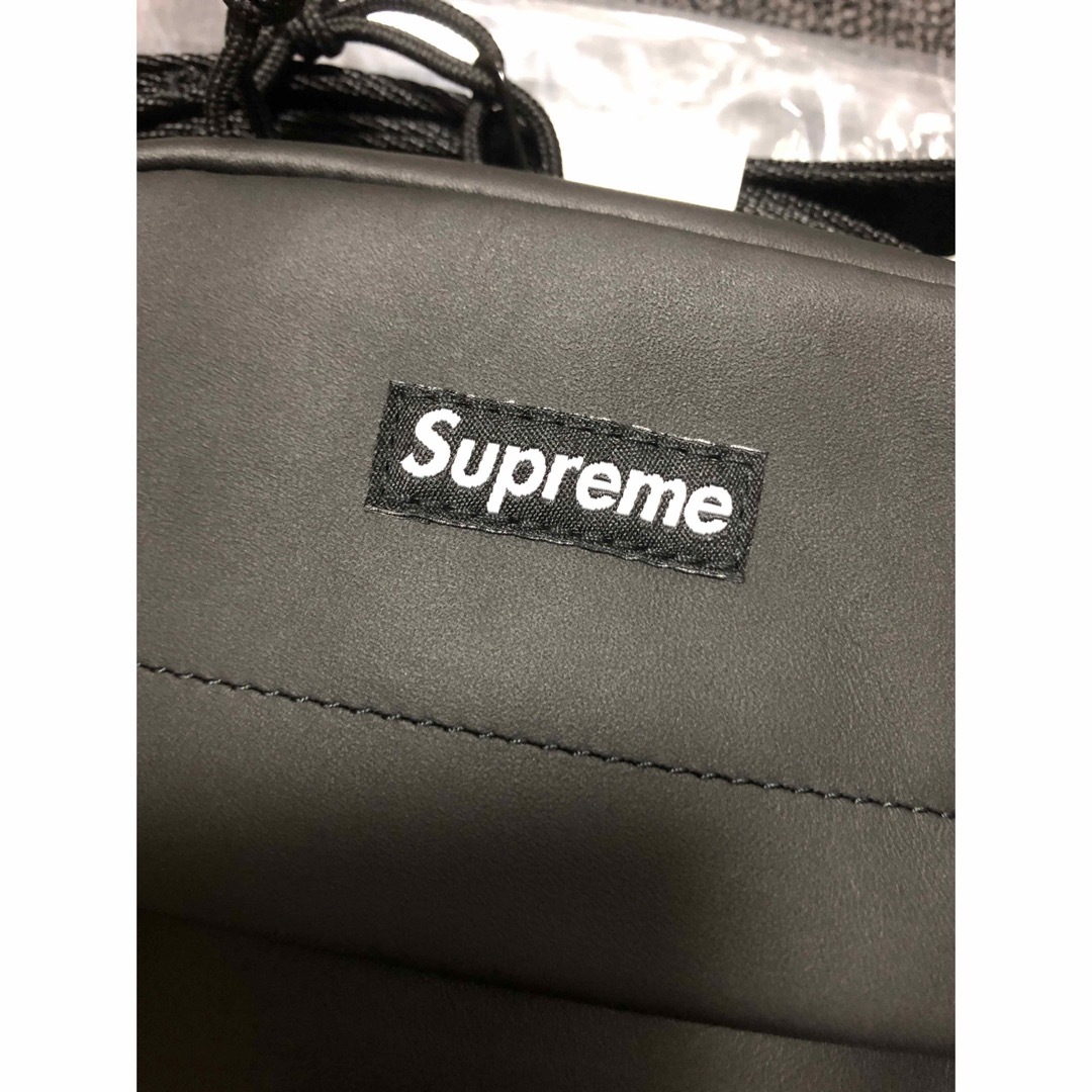 新品】Supreme Leather Shoulder レザーショルダーバッグ