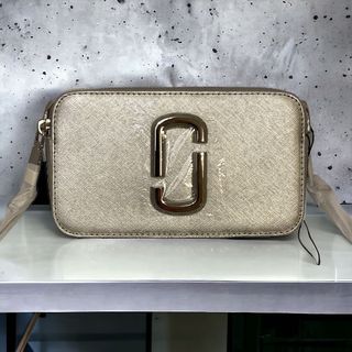 マークジェイコブス(MARC JACOBS)の《マークジェイコブス》ショルダー シルバー スナップショット シルバー 新品 (ショルダーバッグ)