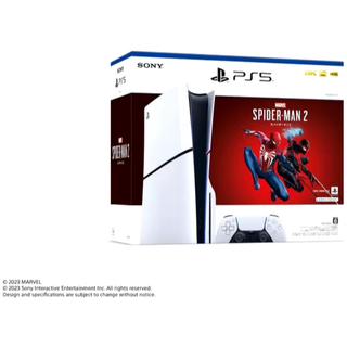 プレイステーション(PlayStation)の新品 未開封 PS5 スパイダーマン2 本体 プレステ5(家庭用ゲーム機本体)